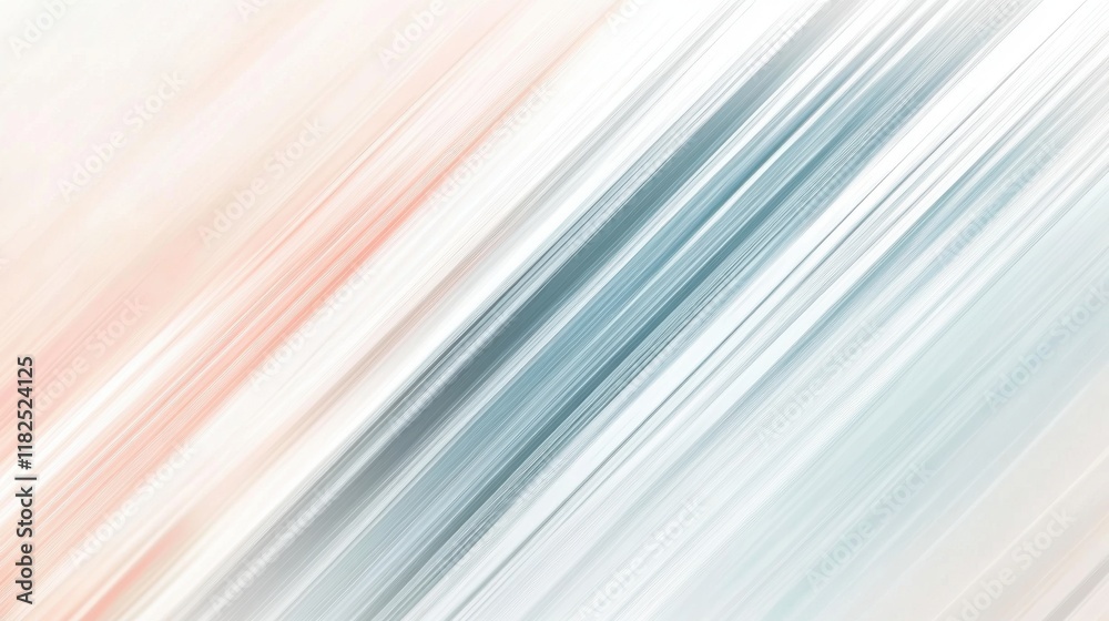 Fototapeta premium Minimalist design with smooth diagonal streaks abstract background graphic art modern aesthetic high detail
