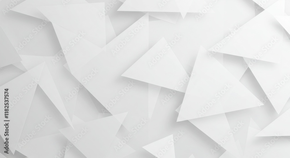 Abstract White Triangles Background Pattern Abstract White Triangles Background Pattern