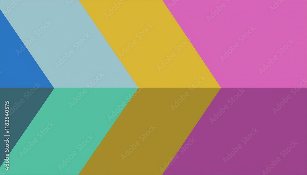 Background with geometric pattern digital illustration graphic design colors of 2025 color trends of the year 2026 amber haze electric fuchsia blue aura transformative teal jelly mint