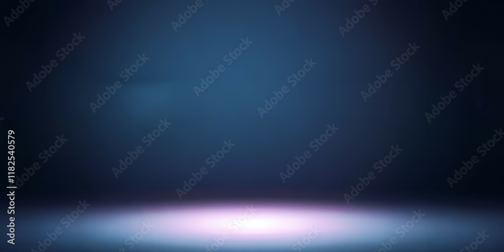 Obraz premium Moody Blue Studio Background