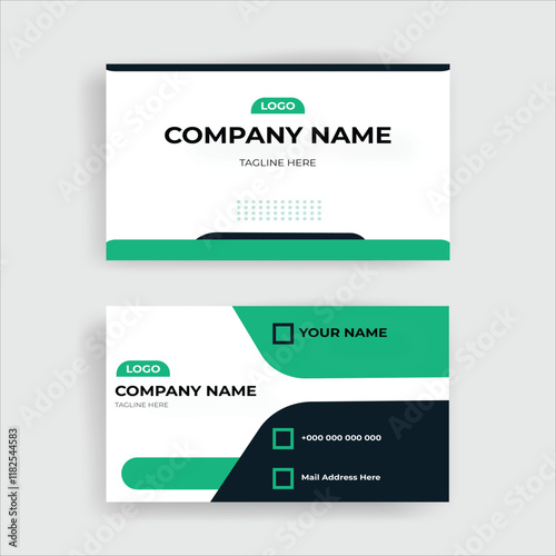 Professional and Creative Business Card Design for Corporate Branding – Sleek and Modern Template Perfect for Businesses, Freelancers, and Entrepreneurs
