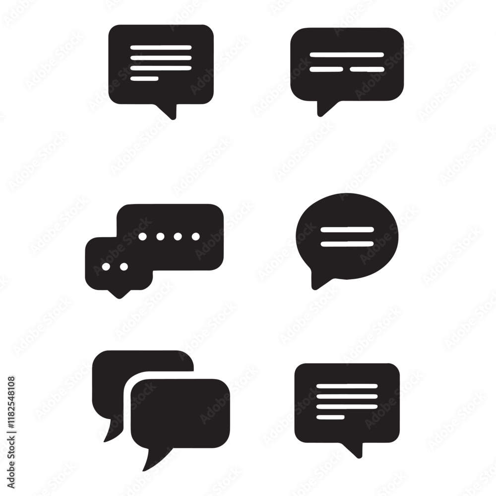 message icon set vector , Vector message icon set , Digital Communication icon message icon set vector , Vector message icon set , Digital Communication icon