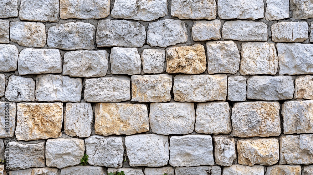 Detailed structure of a rustic stone wall showcasing unique textures and colors Detailed structure of a rustic stone wall showcasing unique textures and colors