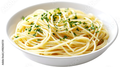 Delicious Spaghetti Aglio e Olio  Pasta Dish  Italian Cuisine  Food Photography