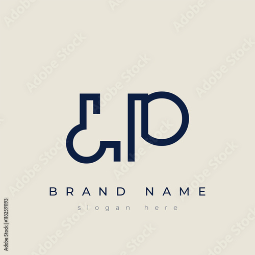 L and P logo design. LP abstract Letters Logo Monogram. This logo design is the process of creating a visual symbol that represents a brand, company, or individual.