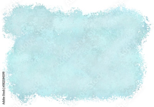 hand drawn watercolor background stain pattern with frizzy borders
