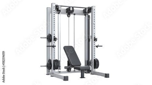 Wallpaper Mural Functional Fitness Smith Machine  Gym Equipment  Strength Training  Workout Station Torontodigital.ca