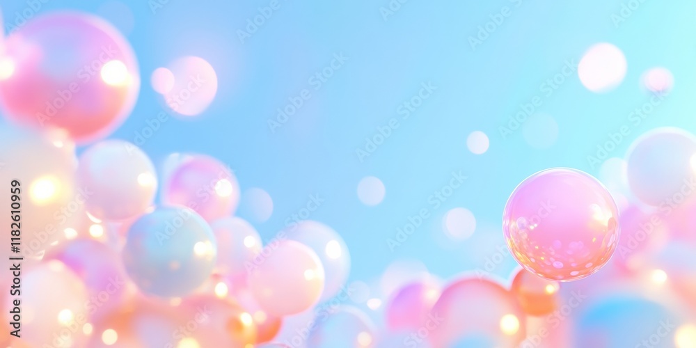 Pastel Orbs in Digital Tranquility Abstract Concepts of Online Etiquette and Safety Pastel Orbs in Digital Tranquility Abstract Concepts of Online Etiquette and Safety