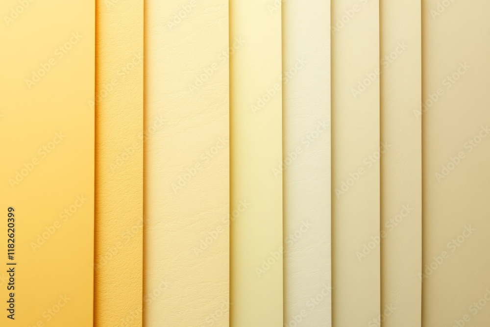 Vertical stripes of different shades of yellow creating a gradient effect Vertical stripes of different shades of yellow creating a gradient effect