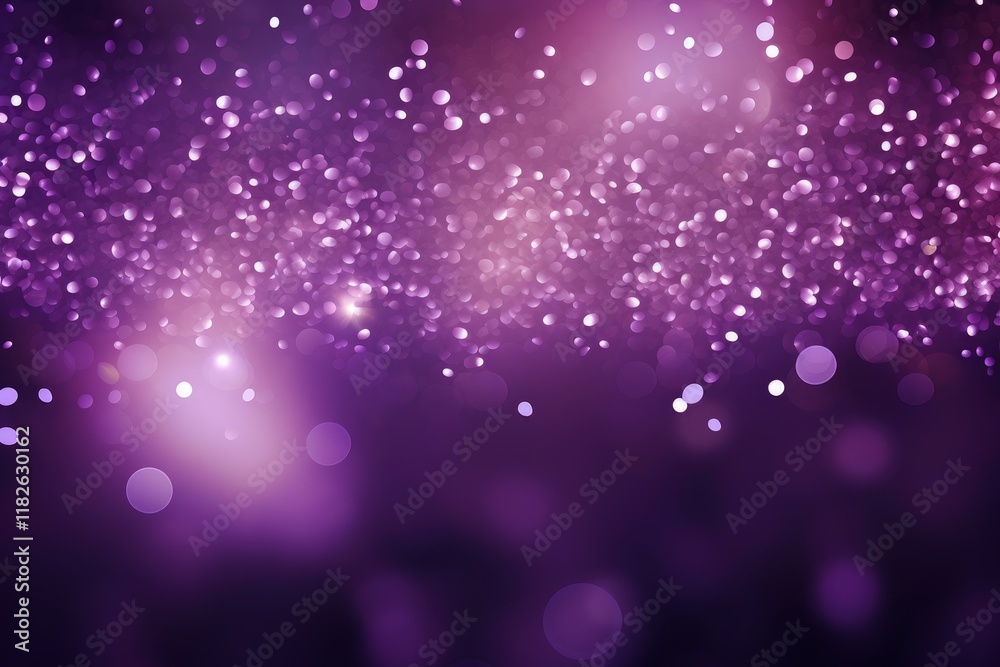 Abstract purple bokeh background created by festive glittering christmas lights Abstract purple bokeh background created by festive glittering christmas lights