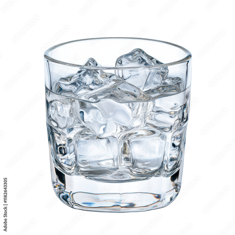 Crystal Clear: A glass of water with ice cubes. The crystal clear ice cubes perfectly complement the glass. It's a simple, yet refreshing image. Crystal Clear: A glass of water with ice cubes. The crystal clear ice cubes perfectly complement the glass. It's a simple, yet refreshing image.