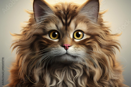 Langhaarkatze photo