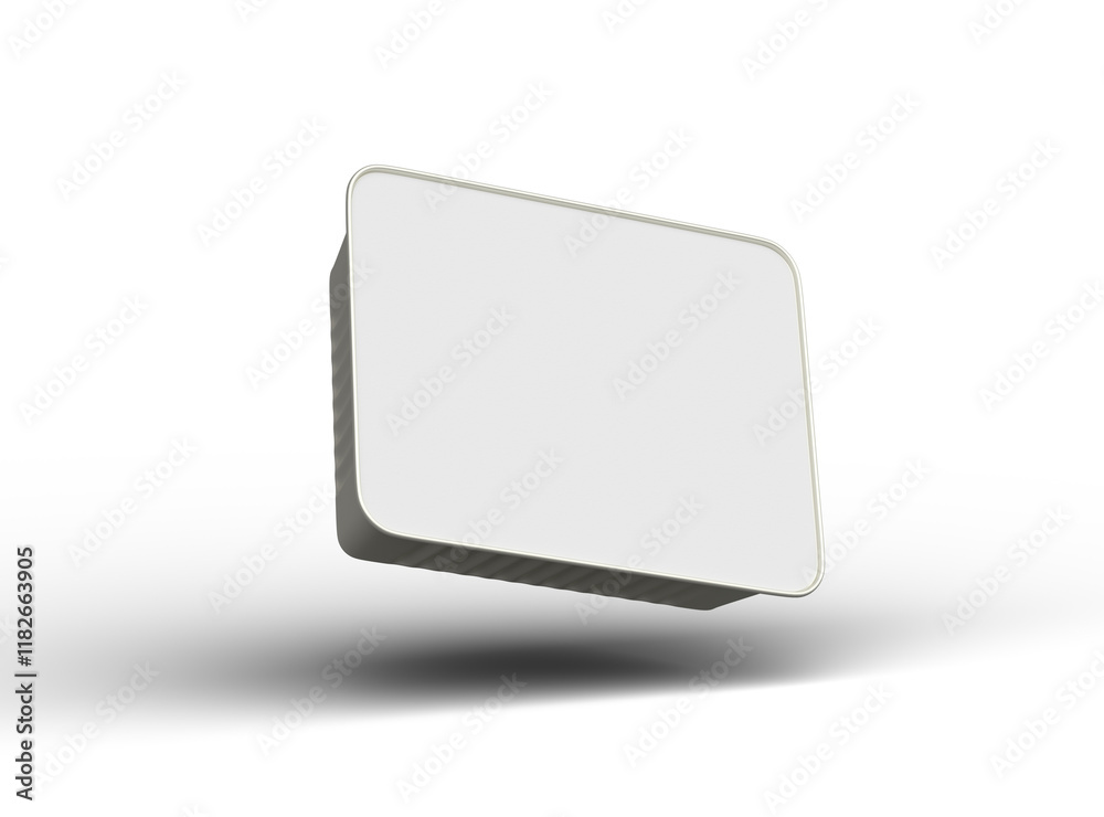 3d rendered image of a small rectangular food foil tray isolated on a transparent background 3d rendered image of a small rectangular food foil tray isolated on a transparent background
