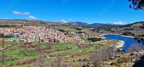 peguerinos town madrid avila sierra tourism