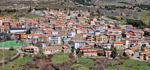 peguerinos town madrid avila sierra tourism