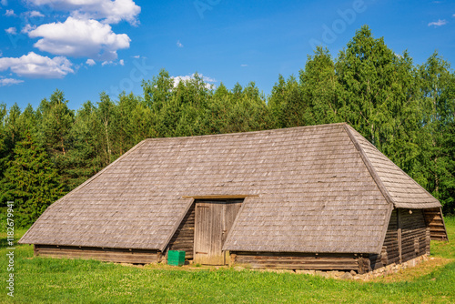 Old wooden barn
