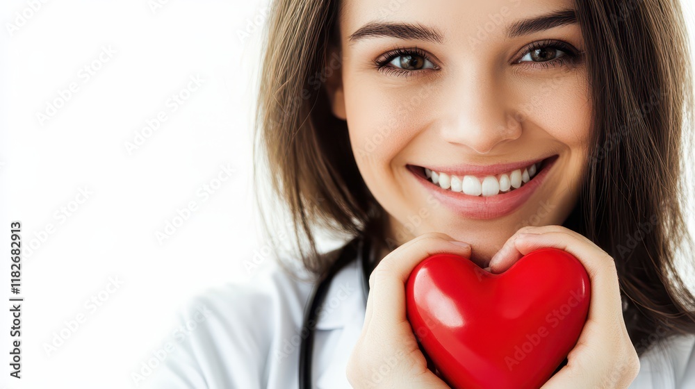 Portrait of smiling doctor isolated on white Portrait of smiling doctor isolated on white