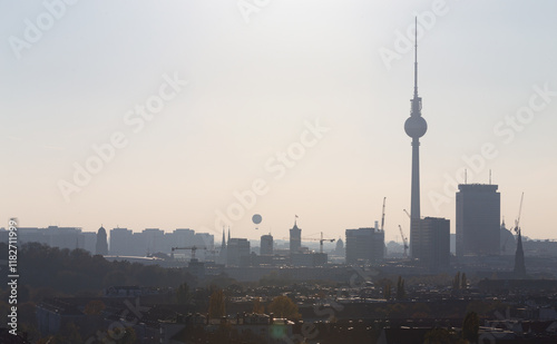 Hitze und Dunst über Berlin
