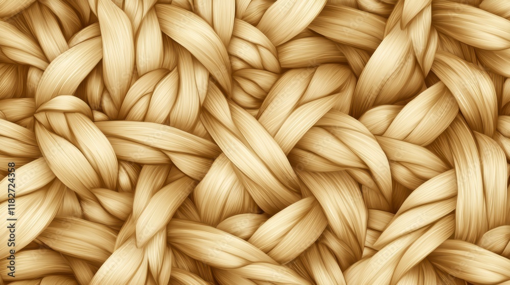 A Detailed View of Intricate Beige Woven Pattern Design, Perfect for Backgrounds or Prints A Detailed View of Intricate Beige Woven Pattern Design, Perfect for Backgrounds or Prints