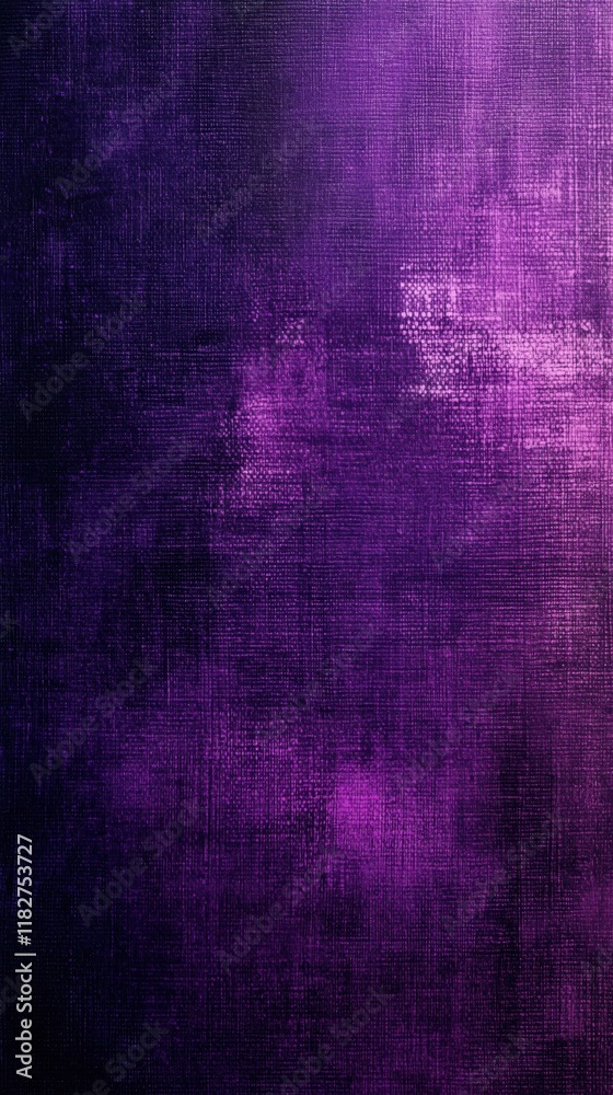 Fototapeta premium Dark purple textured abstract background with pixelated gradients