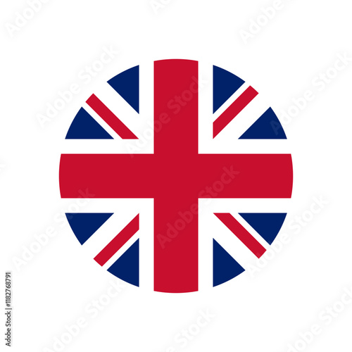 Flag of United Kingdom or Great Britain