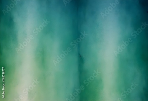 Blue and green, color gradient background shine bright light, template empty space.Color gradient rough abstract background shine bright light and glow template empty space , grainy noise texture.