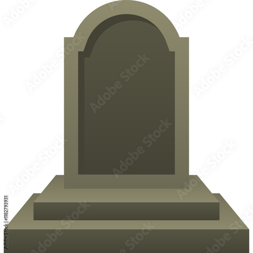 Grave Stone Illustration