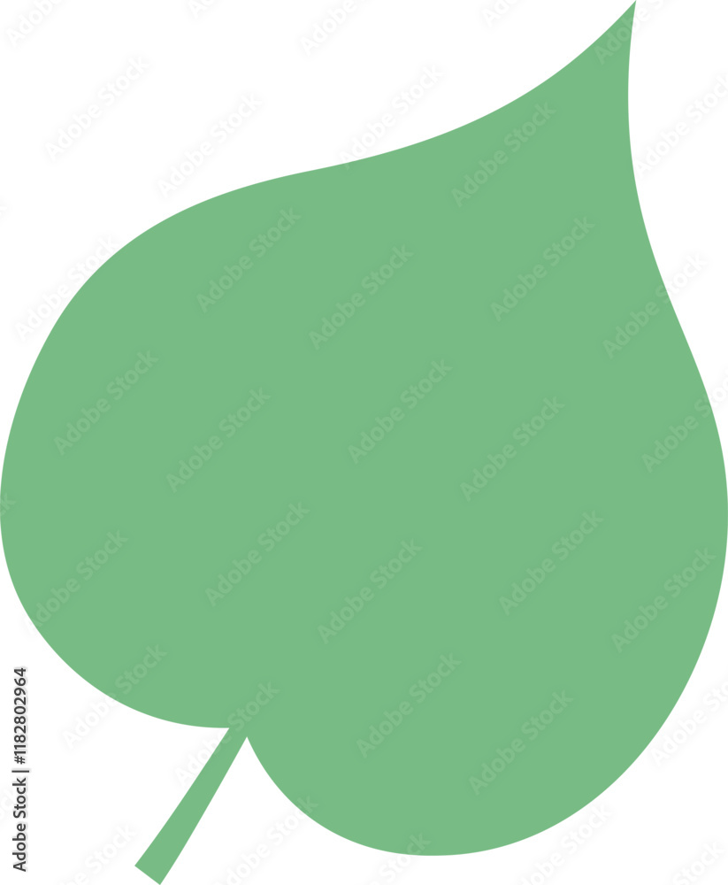 Hand Drawn Leaf Shape