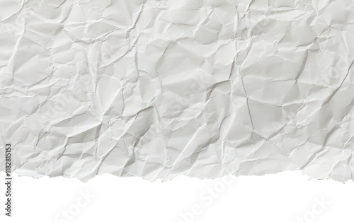 PNG White paper background texture crumpled.