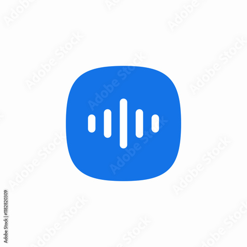 sound voice waves icon sign vector