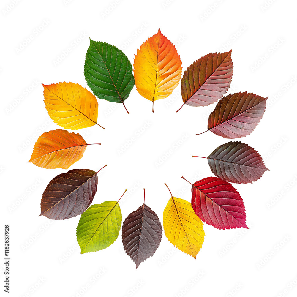 Fototapeta premium autumn leaves background