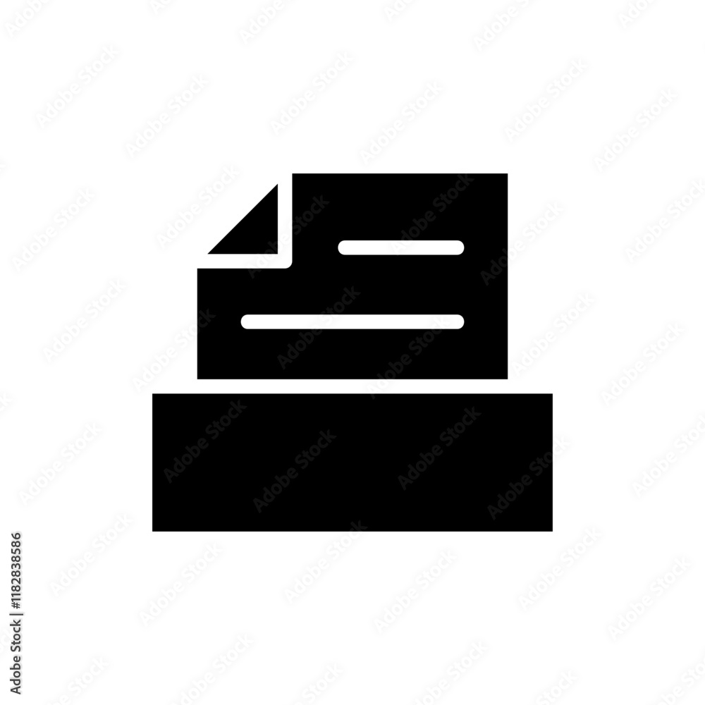 Archive folders icon vector illustration. Document vector icon. Archive storage icon. Archive folders icon vector illustration. Document vector icon. Archive storage icon.