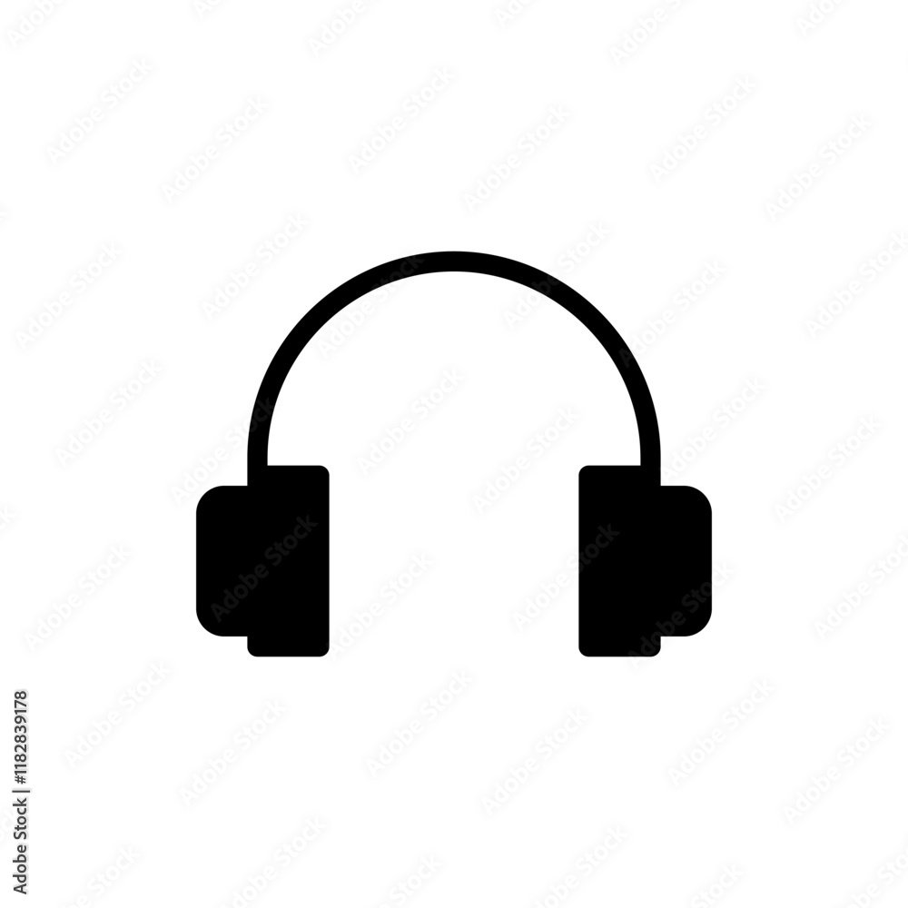 Headphone icon vector illustration. Headphone sign and symbol Headphone icon vector illustration. Headphone sign and symbol
