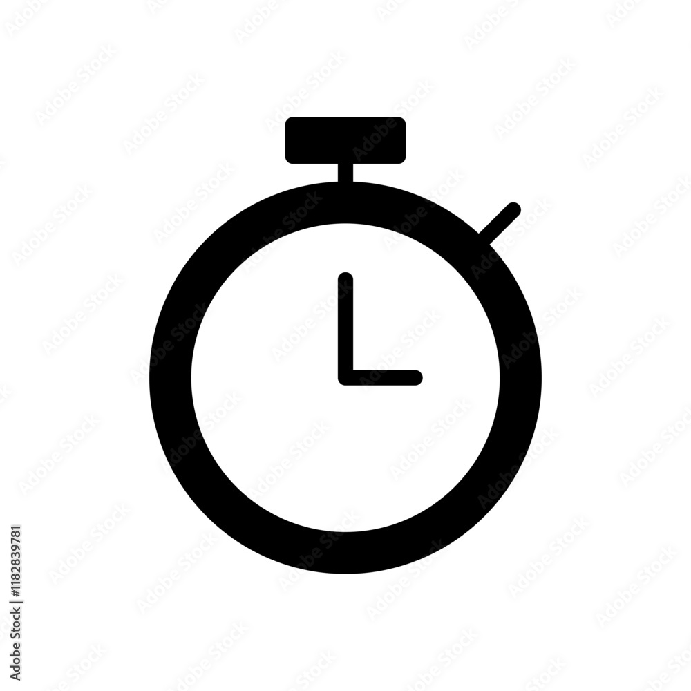 stopwatch icon vector illustration. Timer sign and symbol. Countdown icon. Period of time stopwatch icon vector illustration. Timer sign and symbol. Countdown icon. Period of time