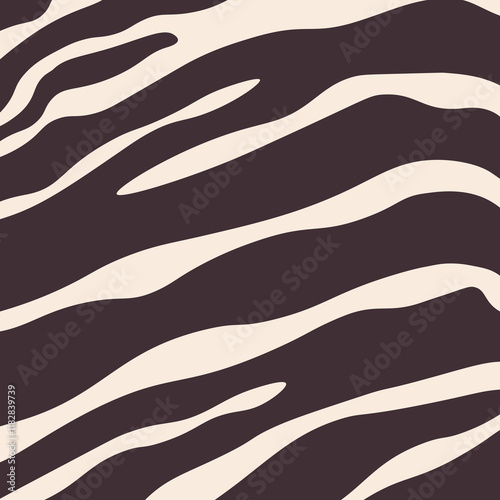 Hand Drawn Zebra Print