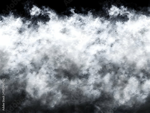 Abstract Smoke Background Creates a Mysterious and Dramatic Atmosphere with Black and Gray Hues
