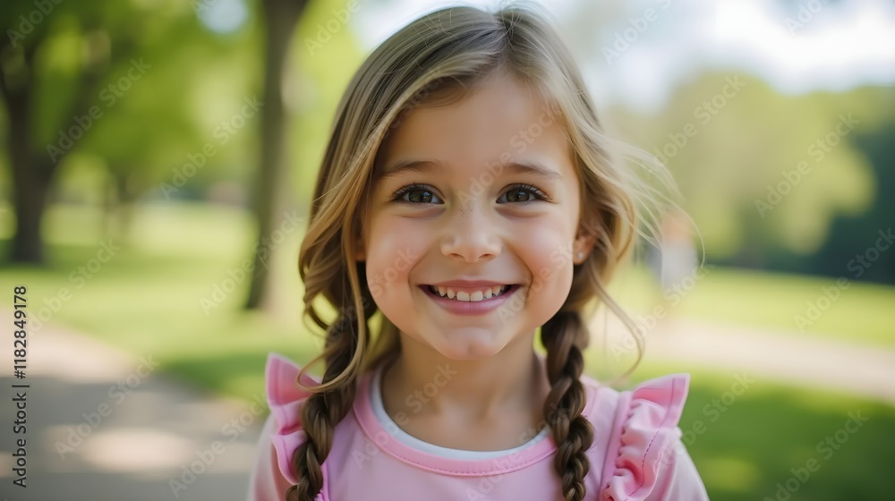 Portrait little girl child adopt kid innocence face adorable daughter smiling happy schoolgirl pupil school student in park city outdoors looking at camera health insurance pediatric custody childhood Portrait little girl child adopt kid innocence face adorable daughter smiling happy schoolgirl pupil school student in park city outdoors looking at camera health insurance pediatric custody childhood