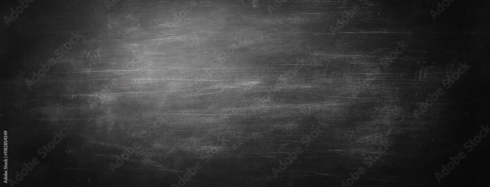 Textured Black Chalkboard Background with Subtle Scratches in Soft Lighting Textured Black Chalkboard Background with Subtle Scratches in Soft Lighting