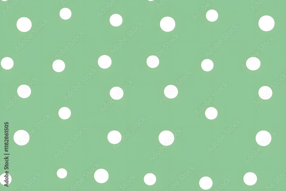 Pale Green Background with White Circles Pale Green Background with White Circles