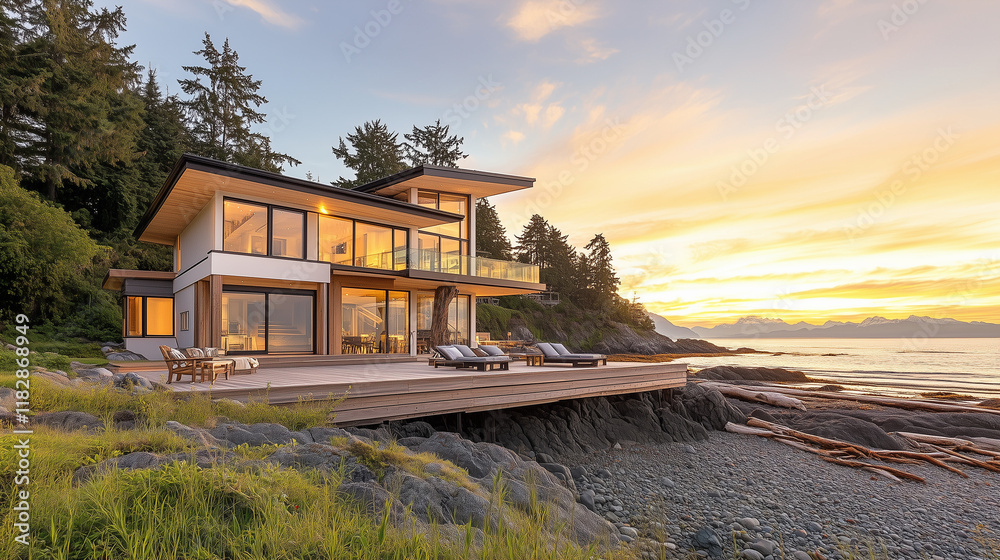 Fototapeta premium beach house