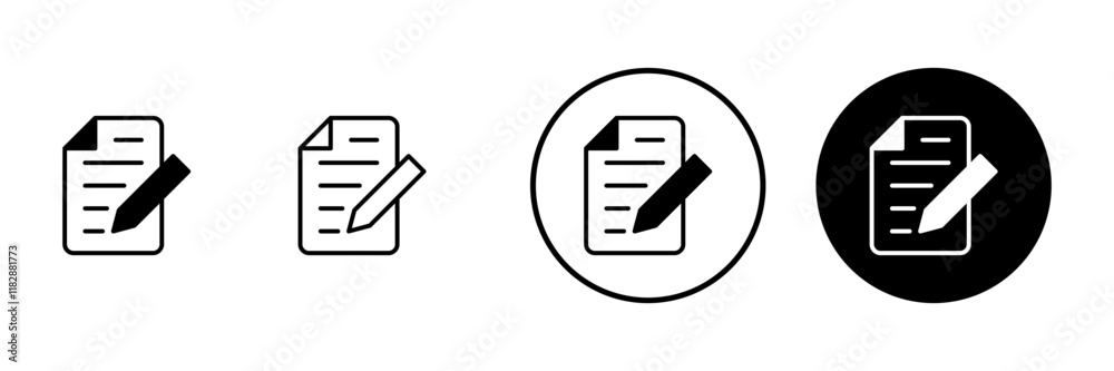 Note icon vector. notepad sign and symbol Note icon vector. notepad sign and symbol