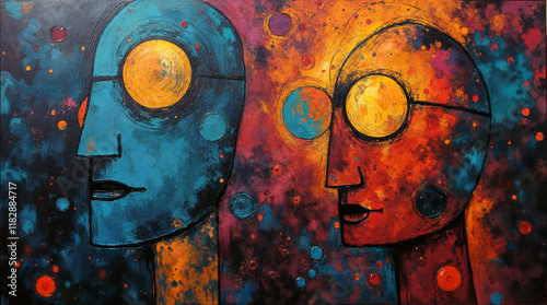 portrait abstraction