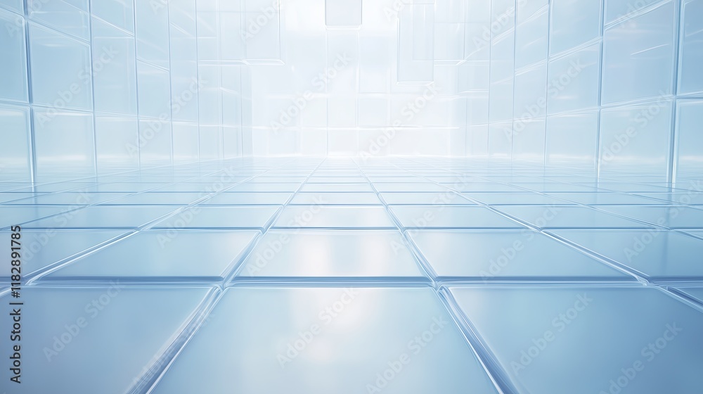 Obraz premium architectural space scene