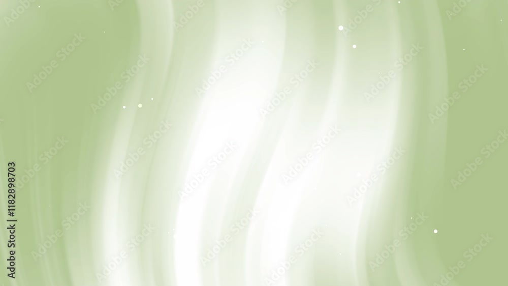 Pale green curved lines and faint white specks create a soft background perfect for web design, social media graphics, or branding materials.