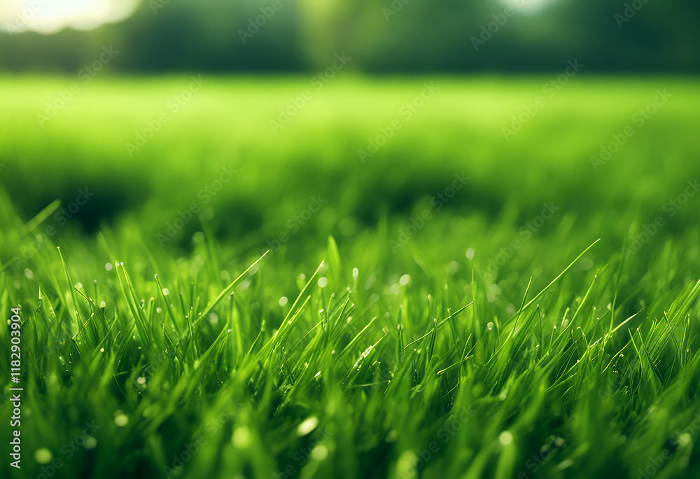 Fototapeta premium green grass field background texture lawn nature turf golf pattern abstract meadow plant summer football spring soccer garden sport