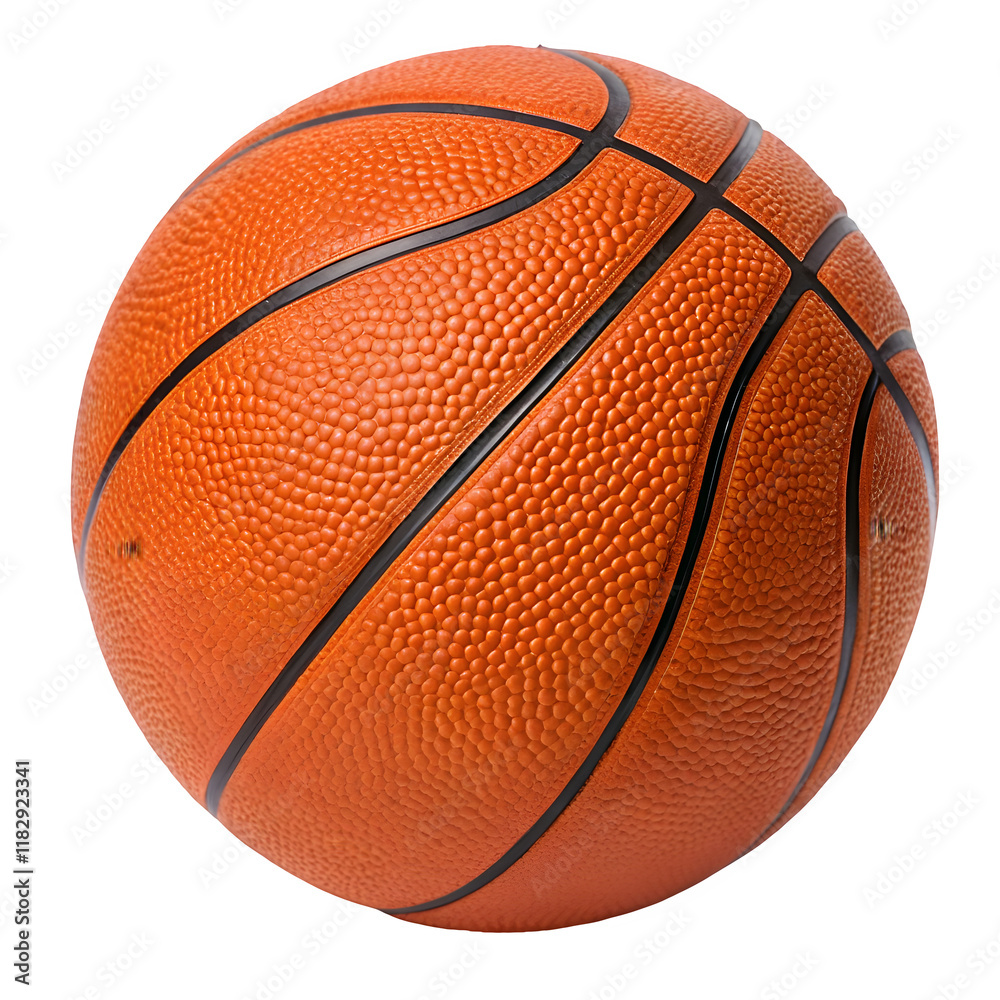 Fototapeta premium basketball ball isolated on white