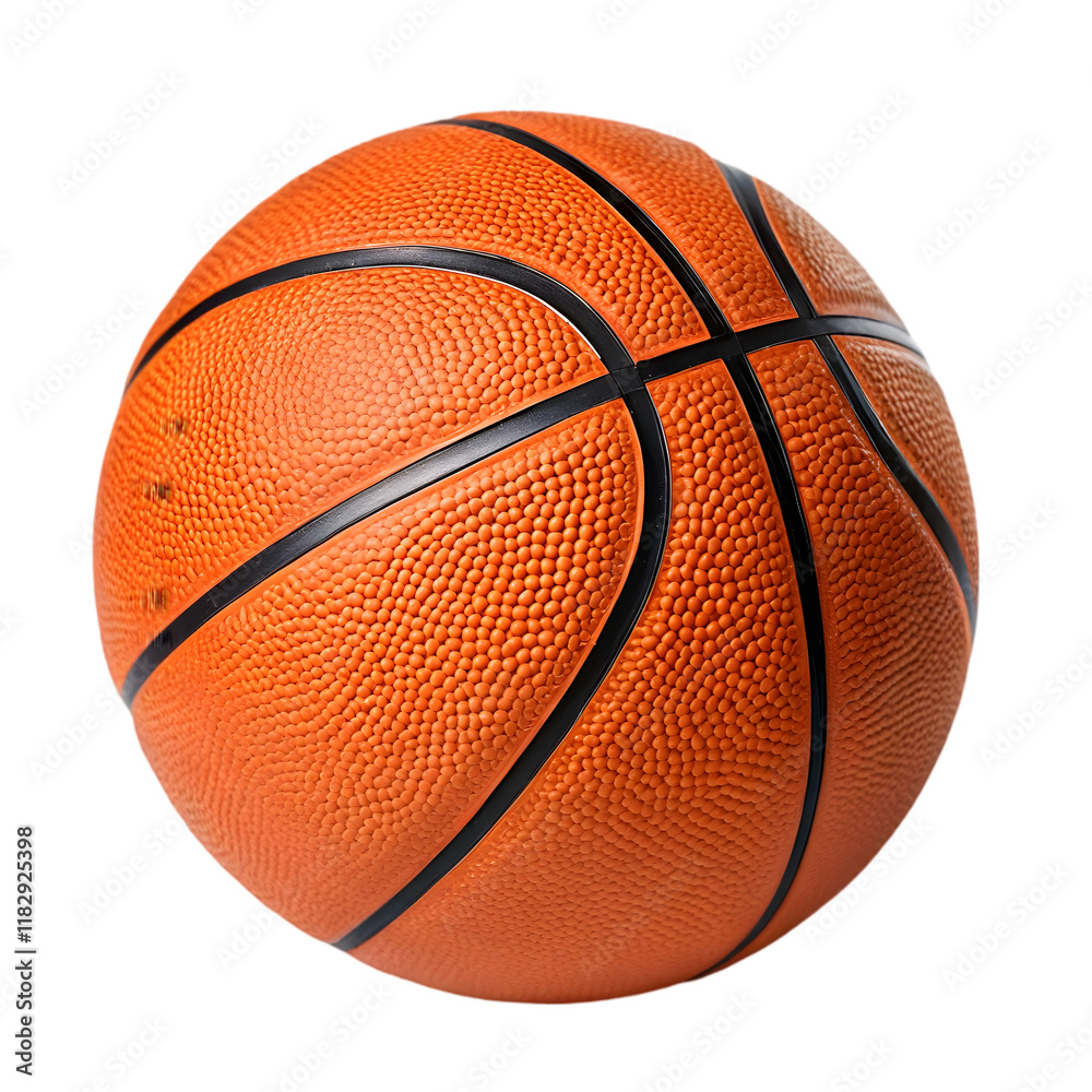 Fototapeta premium basketball ball isolated on white
