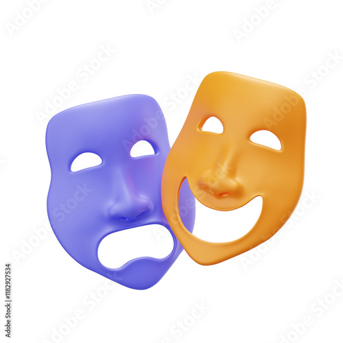 Cinema and Movie 3D Illustrations Icon