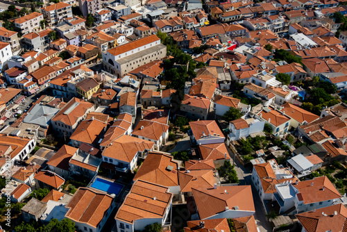 Aerial view of Cesme, Izmir, Turkey photo