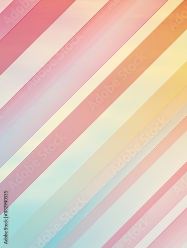 Free Download Soft Pastel Stripes Abstract Background in Pink and Yellow Tones - GFXLoad